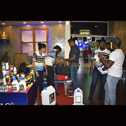 Crystolac super Titanium stall at Construct 2023 Exhibition-BMICH photo
